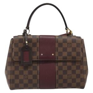 Louis Vuitton Damier Ebene Bond Street BB Handbag Brown